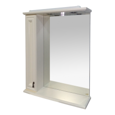 Лувр - 75 Зеркало со шкафчиком, лев., слоновая кость