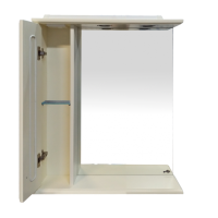 Лувр - 75 Зеркало со шкафчиком, лев., слоновая кость