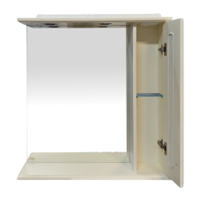 Лувр - 85 Зеркало с 1-м шкафчиком, прав.,  слоновая кость