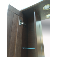 Рим - 85 Зеркало с 2-мя шкафчиками, орех