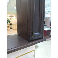 Рим - 85 Зеркало с 2-мя шкафчиками, орех