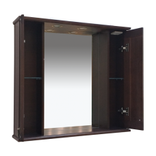 Рим - 85 Зеркало с 2-мя шкафчиками, орех