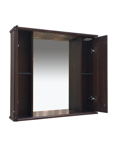 Рим - 85 Зеркало с 2-мя шкафчиками, орех