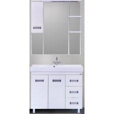 Селена - 90 Зеркало - шкаф лев.