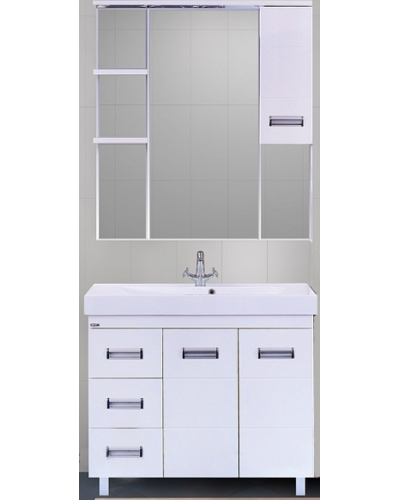 Селена - 90 Зеркало - шкаф прав.