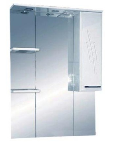 Флори  90 Зеркало-шкаф  (свет) лев.