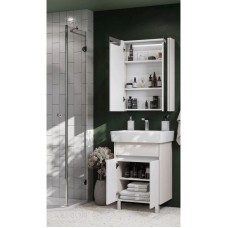 Зеркальный шкаф 60х81 см ясень фабрик L Акватон Верди 1A206902VDAV0