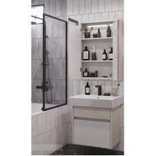 Зеркальный шкаф 60х81 см ясень фабрик L Акватон Верди 1A206902VDAV0