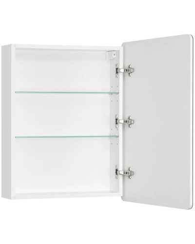 Зеркальный шкаф 55,1х70,1 см белый глянец R Акватон Скай 1A238402SY010