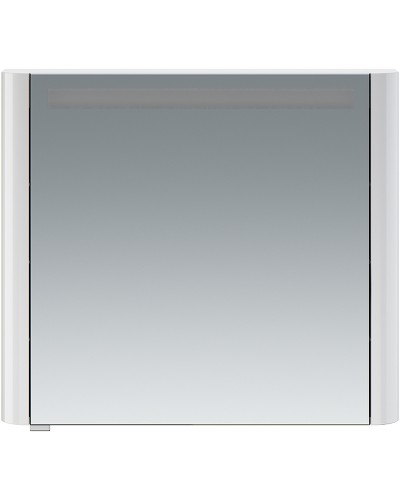 Зеркальный шкаф AM.PM Sensation 80 M30MCR0801WG Белый глянцевый