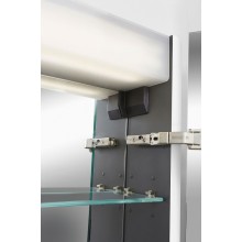 Зеркальный шкаф AM.PM Sensation 80 M30MCR0801WG Белый глянцевый