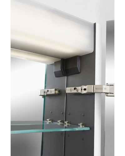 Зеркальный шкаф AM.PM Sensation 80 M30MCR0801WG Белый глянцевый