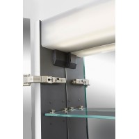 Зеркальный шкаф AM.PM Sensation 80 L M30MCL0801WG Белый глянцевый