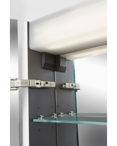 Зеркальный шкаф AM.PM Sensation 80 L M30MCL0801WG Белый глянцевый