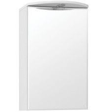 Зеркальный шкаф Style Line Эко стандарт Альтаир 40 С с подсветкой Белый