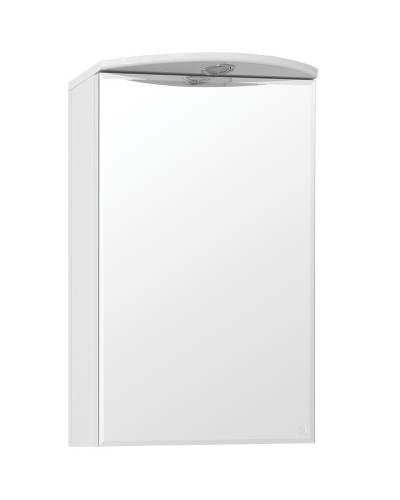 Зеркальный шкаф Style Line Эко стандарт Альтаир 40 С с подсветкой Белый