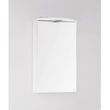 Зеркальный шкаф Style Line Эко стандарт Альтаир 40 С с подсветкой Белый