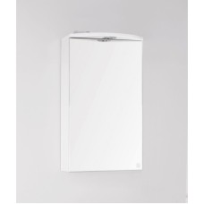 Зеркальный шкаф Style Line Эко стандарт Альтаир 40 С с подсветкой Белый