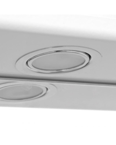 Зеркальный шкаф Style Line Эко Волна 60 С с подсветкой Белый глянец