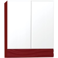 Зеркальный шкаф Style Line Вероника 60 Люкс Белый глянец