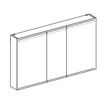 Зеркальный шкаф 120х70 см Geberit Option 500.207.00.1