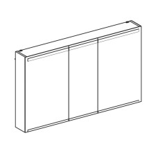 Зеркальный шкаф 120х70 см Geberit Option 500.207.00.1