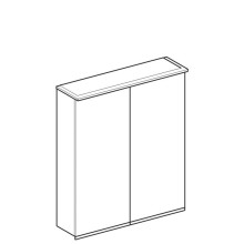 Зеркальный шкаф 60х70 см Geberit Option Plus 500.593.00.1