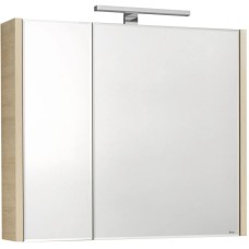 Зеркальный шкаф 76х65 см дуб верона Roca Etna 857304445