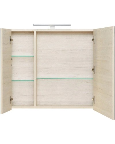 Зеркальный шкаф 76х65 см дуб верона Roca Etna 857304445