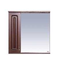 Вояж - 70 Зеркало-шкаф лев. коричневый