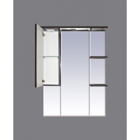 Александра - 85 Зеркало-шкаф лев. (свет) ВЕНГЕ