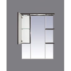 Александра - 85 Зеркало-шкаф лев. (свет) ВЕНГЕ