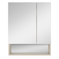 Дунай - 60 Зеркало-шкаф с полочкой