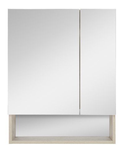 Дунай - 60 Зеркало-шкаф с полочкой