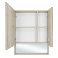 Дунай - 60 Зеркало-шкаф с полочкой