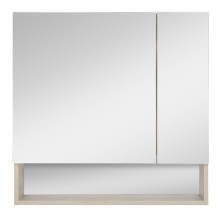 Дунай - 75 Зеркало-шкаф с полочкой