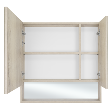 Дунай - 75 Зеркало-шкаф с полочкой