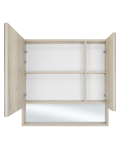 Дунай - 75 Зеркало-шкаф с полочкой