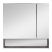 Темза - 75 Зеркало-шкаф с полочкой