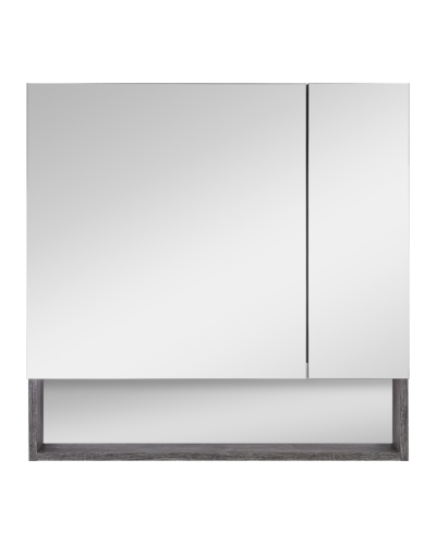 Темза - 75 Зеркало-шкаф с полочкой