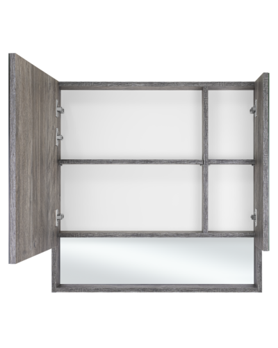 Темза - 75 Зеркало-шкаф с полочкой