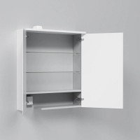 Зеркальный шкаф 60х68 см белый глянец R Am.Pm Spirit V2.0 M70AMCR0601WG