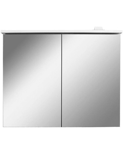 Зеркальный шкаф 80х68 см белый глянец Am.Pm Spirit V2.0 M70AMCX0801WG