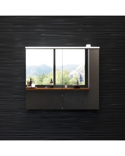 Зеркальный шкаф 80х68 см белый глянец Am.Pm Spirit V2.0 M70AMCX0801WG