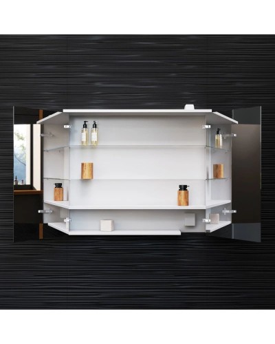 Зеркальный шкаф 80х68 см белый глянец Am.Pm Spirit V2.0 M70AMCX0801WG