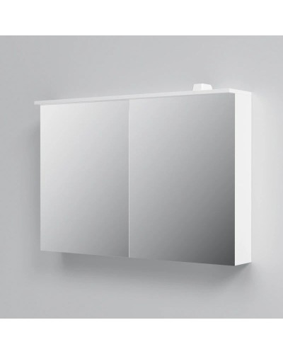 Зеркальный шкаф 100х68 см белый глянец Am.Pm Spirit V2.0 M70AMCX1001WG