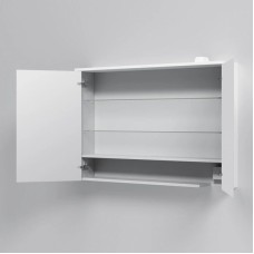 Зеркальный шкаф 100х68 см белый глянец Am.Pm Spirit V2.0 M70AMCX1001WG