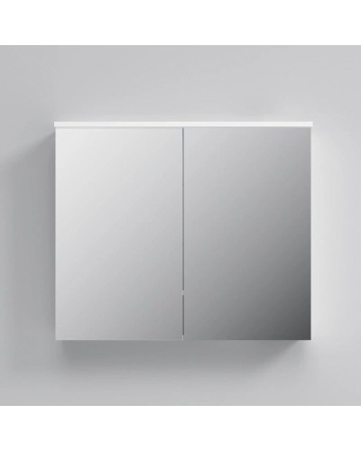 Зеркальный шкаф 80х68 см белый глянец Am.Pm Spirit M70MCX0801WG