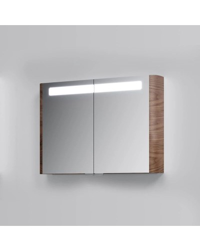 Зеркальный шкаф 100х70 см орех Am.Pm Sensation M30MCX1001NF