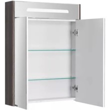 Зеркальный шкаф 60х78 см дуб макиато Акватон Сильва 1A216202SIW50